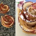 El cooksnap de jram53 👨‍🍳🥘🥖 cuando hizo Rosas de manzana con hojaldre.