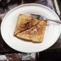 Cooksnap dari syafarina eviolyn untuk resep Honey French Toast (With Caramelized Banana & Raspberry)