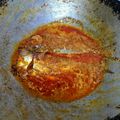 Cooksnap shazrina semasa beliau membuat Gulai Ikan Temenung.