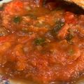 El cooksnap de Marieta cuando hizo Pasta con pisto de verduras 🫑 🍅 🍆 🧅 y calabacín, one pot.