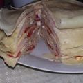 El cooksnap de Rochu Oddone Sandoval cuando hizo Torre de panqueques.