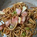รูป Cooksnap ของ Sasi เมื่อเขาทำ ยากิโซบะ ทำง่ายอร่อยมาก เคล็ดลับผักผัดหอมซอส ผักนิ่มไม่แข็ง