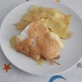 El cooksnap de Isidro Fernández cuando hizo Bacalao gratinado con alioli.