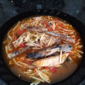 El cooksnap de Sara AD cuando hizo Fideos con caballas.