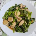 Cooksnap dari Riony untuk resep Tumis daun ginseng king oyster