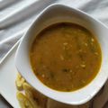 El cooksnap de Carlos José cuando hizo Sopa de frijoles verdes colombiana.