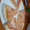 El cooksnap de barbarita3236 cuando hizo Pizza con harina leudante !.