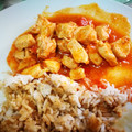 El cooksnap de Javier Rodríguez Genet cuando hizo Carne con tomate.