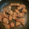 El cooksnap de Olaya García cuando hizo Conejo caramelizado.