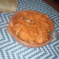 El cooksnap de Paz García Blanes cuando hizo Zanahorias con ajo y pimentón.