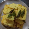 Jayakrite Kande's cooksnap of when they made Dhokla.