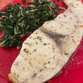 il Denisa Dinda Barotti quando ha preparato Pesce Spada cotto in friggitrice ad aria