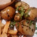 El cooksnap de Betsabé Irene Valor Cásseres cuando hizo Papitas Colombianas (papas criollas) con orégano.