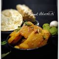 Swati Bharadwaj's cooksnap of when they made নিরামিষ আলুর দম (niramish aloor dum recipe in bengali).