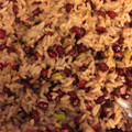 El cooksnap de isbhel cuando hizo Arroz con granada.