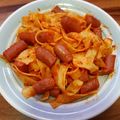El cooksnap de MaryGlory cuando hizo Macarrones & hélices y Frankfurt.