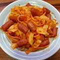 El cooksnap de MaryGlory cuando hizo Macarrones & hélices y Frankfurt.