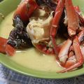Cooksnap dari Dhya untuk resep Gulai kepiting daun ubi