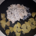 El cooksnap de Patricia cuando hizo Pechugas de pollo con salsa de champiñones 🍄.