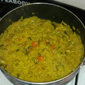 El cooksnap de niko Rod cuando hizo Arroz amarillo con pollo.