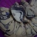 Cooksnap dari Bunda Rezvan untuk resep Marble cake ekonomis 2 telur tkran sndok 🥰 oven dandang nasi😆