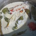 El cooksnap de Gabriela Ace cuando hizo Chiles poblano relleno acompañado de crema.