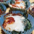 El cooksnap de Andrea Figueroa Olivera cuando hizo Muffins de espinaca y queso.