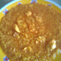 El cooksnap de Elena Puertas cuando hizo Arroz meloso a la barbacoa.