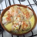 El cooksnap de María JO cuando hizo Arrollados de Merluza a la salsa de mostaza, con arroz blanco.