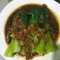 Cooksnap dari Sandra's Kitchen Diary untuk resep Pokcoy saus tiram