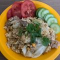 รูป Cooksnap ของ Mo Sorasak เมื่อเขาทำ "ข้าวผัดหมูส้ม" Fried Rice with Sour Pork🐷🍚🥚🥬