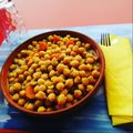 Cooksnap από Spiros Georgadakis στη συνταγή Ρεβίθια Curry+Garam Masala σε Γάλα Καρύδας με καστανό ρύζι, τζίντζερ, κόλιανδρο κ.α