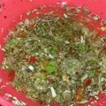 El cooksnap de Dihuenok cuando hizo Chimichurri casero.