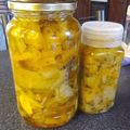 El cooksnap de SariCC cuando hizo Pencas de acelga en escabeche.