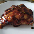 El cooksnap de Arantxa cuando hizo Costillas de cerdo al horno con salsa barbacoa.