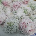 Cooksnap dari Liana Apriyanty untuk resep Klepon Pelangi balur Keju