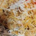 Sadaf Nouman's cooksnap of when they made Chicken Biryani.