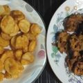 Laweeza Shaikh's cooksnap of when they made Potato sliced fritters (Aaloo ke pakorhay).