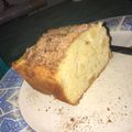 El cooksnap de Viole Dieguez cuando hizo Budín húmedo de manzana con cubierta azucarada de canela🌹.