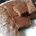 El cooksnap de Daniela cuando hizo Torta brownie con lentejas de chocolate.