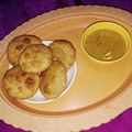 Nirmala Rajput का कुकस्नैप जब उन्होंने कचौड़ी आलू झोल सब्जी(kachori aloo jhol sabzi recipe in hindi) बनाया था।
