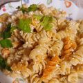 El cooksnap de Jorge Garcia cuando hizo Salsa de Ricota con Fusilli.