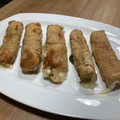 El cooksnap de Mar Gil cuando hizo Rollitos de jamón de york y queso en freidora de aire.