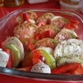 El cooksnap de Ana Escribano cuando hizo Ratatouille con Mozzarella.