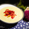 El cooksnap de Zaida TC @alquimiasfood cuando hizo Crema de Coliflor al Vino Blanco con Crujiente de Serrano.
