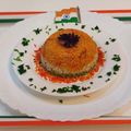 sarla nihlani's cooksnap of when they made Tricolour Rice.