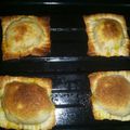 Vrinda Idnani's cooksnap of when they made Paneer pocket.