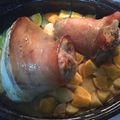 Cooksnap από Frantzeska Tsikoudi στη συνταγή Χοιρινό μπούτι στη γάστρα