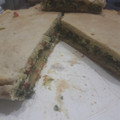 El cooksnap de Marta Enriquez cuando hizo Tarta de verdura con queso y masa casera.