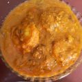 Pinki Chakraborty's cooksnap of when they made চিংড়ির মালাইকারি (chingrir malai curry recipe in Bengali).